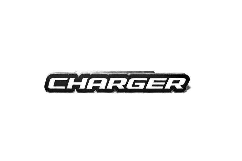 DODGE Radiator grille emblem with Dodge Charger logo - decoinfabric