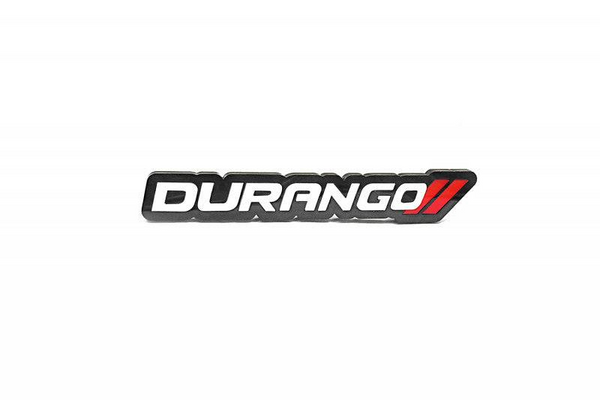 Dodge tailgate trunk rear emblem with Durango logo (type 2)