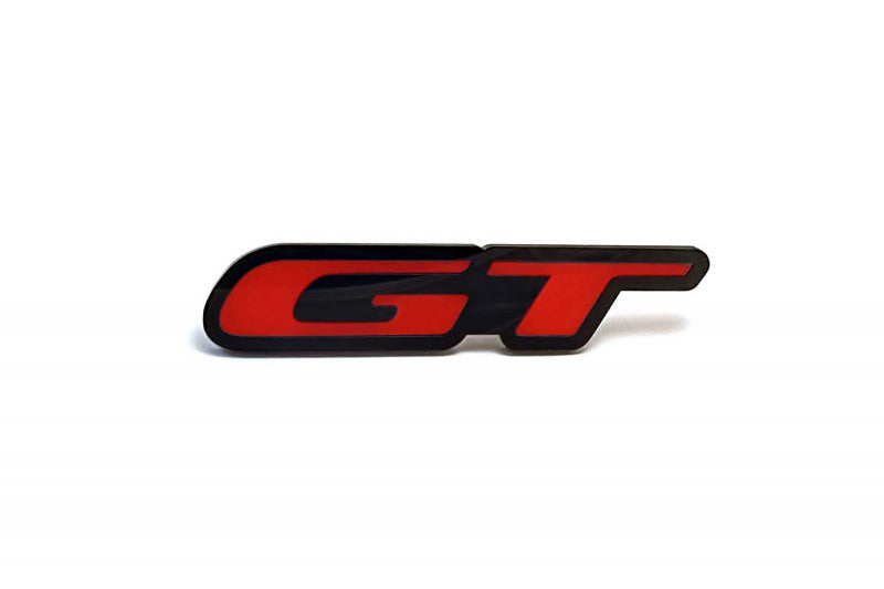 Dodge Radiator grille emblem with GT logo Dodge emblems decoinfabric