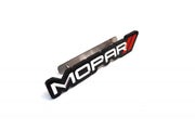 DODGE Radiator grille emblem with Mopar + Dodge logo Dodge emblems decoinfabric