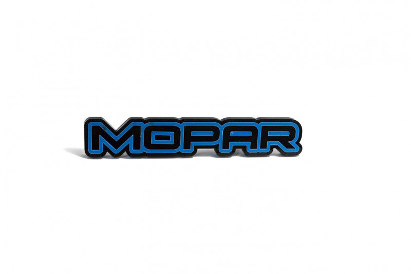 DODGE Radiator grille emblem with Mopar logo (type 2) - decoinfabric