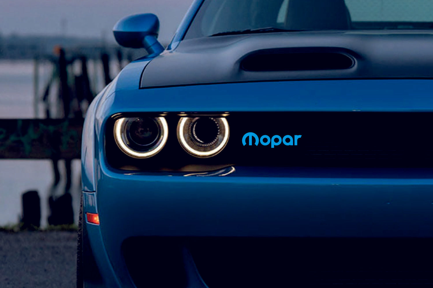 Dodge Emblem & Badges set with Mopar logo (Type 3)