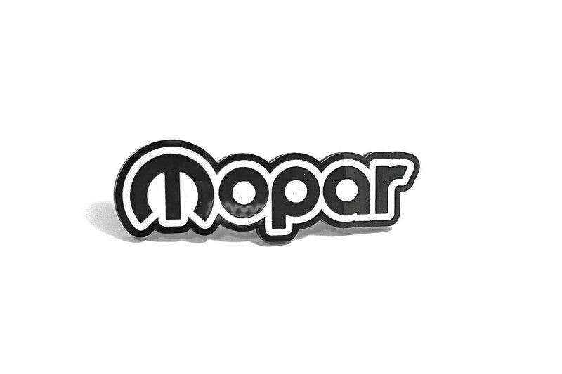 DODGE Radiator grille emblem with Mopar logo (type 4) - decoinfabric