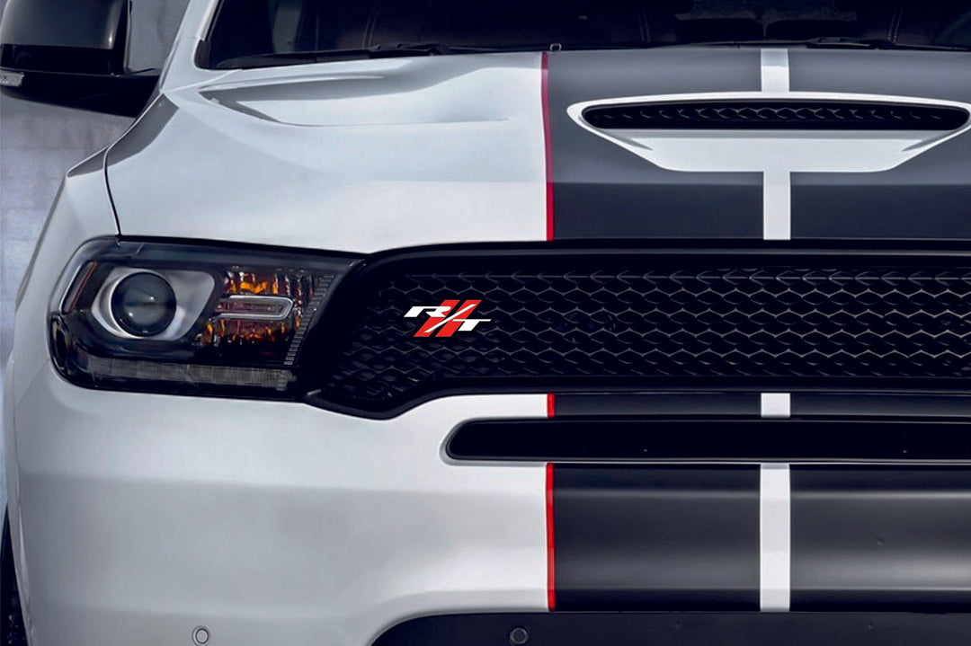 Dodge Emblem & Badge Set - Grille and Tailgate R/T + Dodge logo Dodge emblems decoinfabric