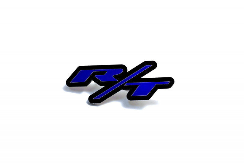 Dodge Emblem & Badges set with R/T logo Dodge emblems decoinfabric BLACK BLUE