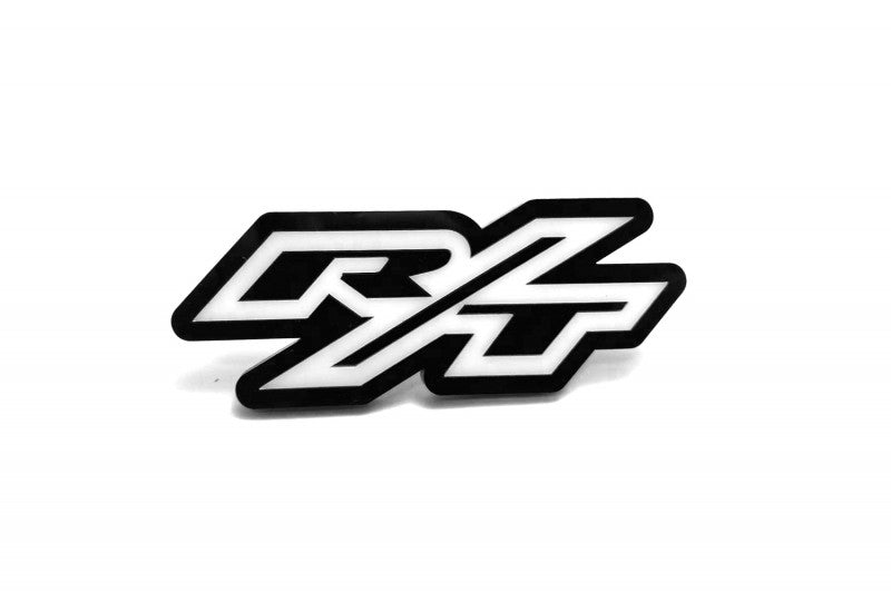 DODGE Radiator grille emblem with R/T logo (type 2) Dodge emblems decoinfabric