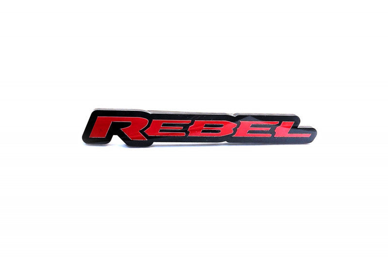 DODGE Radiator grille emblem with Rebel logo - decoinfabric