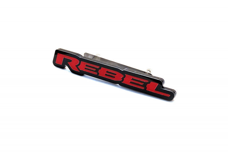 DODGE Radiator grille emblem with Rebel logo - decoinfabric