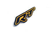 DODGE Radiator grille emblem with RT logo (type 2) Dodge emblems decoinfabric