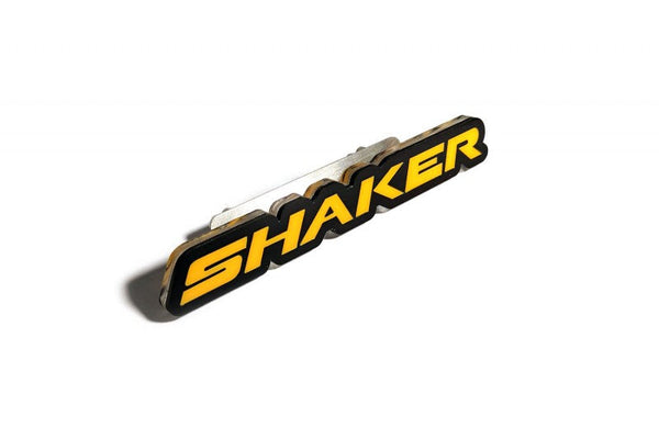 DODGE Radiator grille emblem with Shaker logo - decoinfabric