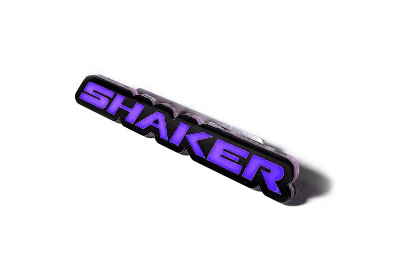DODGE Radiator grille emblem with Shaker logo - decoinfabric