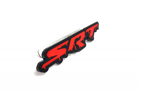 DODGE Radiator grille emblem with SRT blood logo