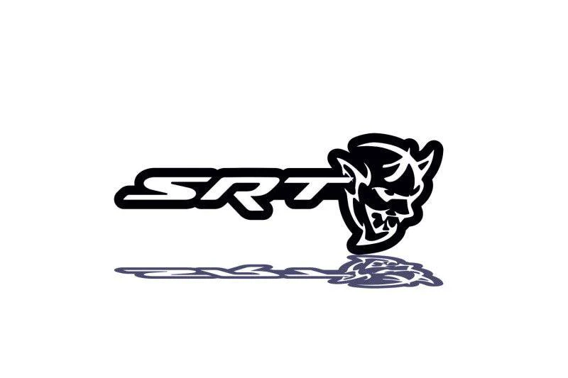 Dodge tailgate trunk rear emblem with SRT Demon logo Dodge emblems decoinfabric