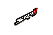 DODGE Radiator grille emblem with SRT + Dodge logo Dodge emblems decoinfabric