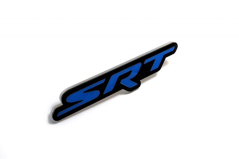 Dodge Emblem & Badges set with SRT logo Dodge emblems decoinfabric BLACK BLUE