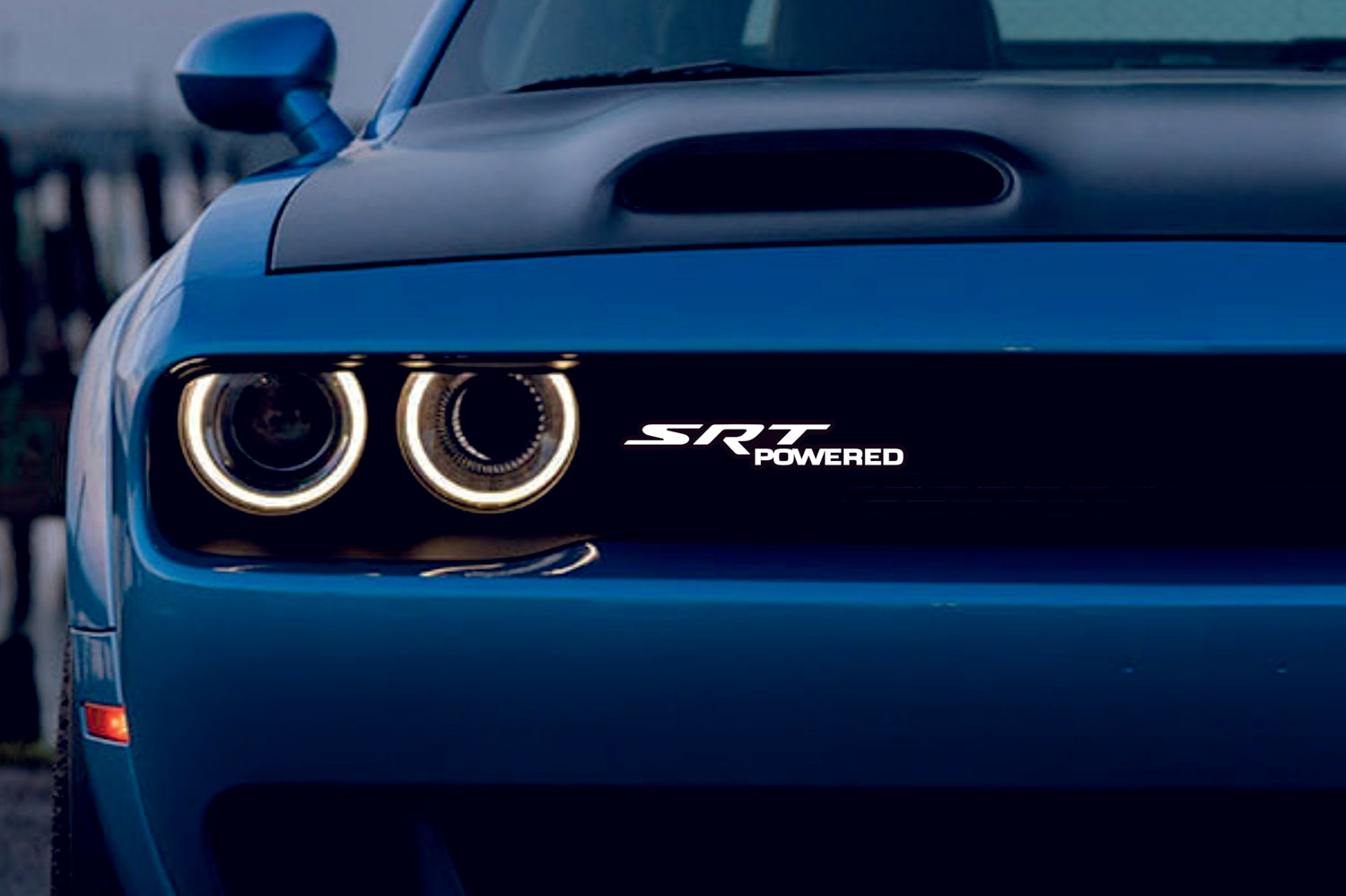 Dodge Emblem & Badges set with SRT powered logo