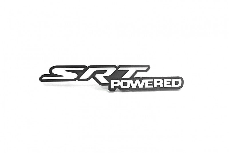 DODGE Radiator grille emblem with SRT Powered logo
