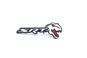 DODGE Radiator grille emblem with SRT + Tirex logo (type 2) Dodge emblems decoinfabric