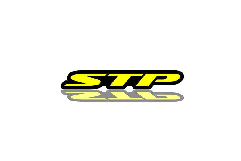 Dodge Emblem & Badges set with STP logo Dodge emblems decoinfabric BLACK YELLOW