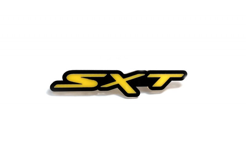 Dodge Radiator grille emblem with SXT logo Dodge emblems decoinfabric