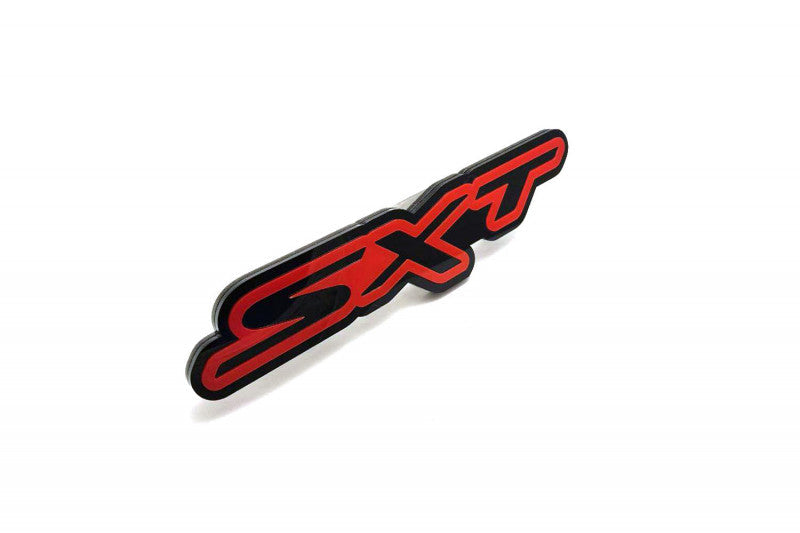 DODGE Radiator grille emblem with SXT logo (type 2)