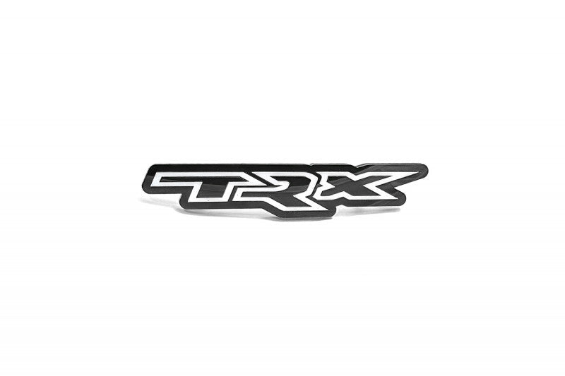 Dodge Radiator grille emblem with TRX logo Dodge emblems decoinfabric