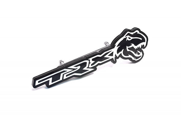DODGE Radiator grille emblem with TRX + Tirex logo (Type 2)