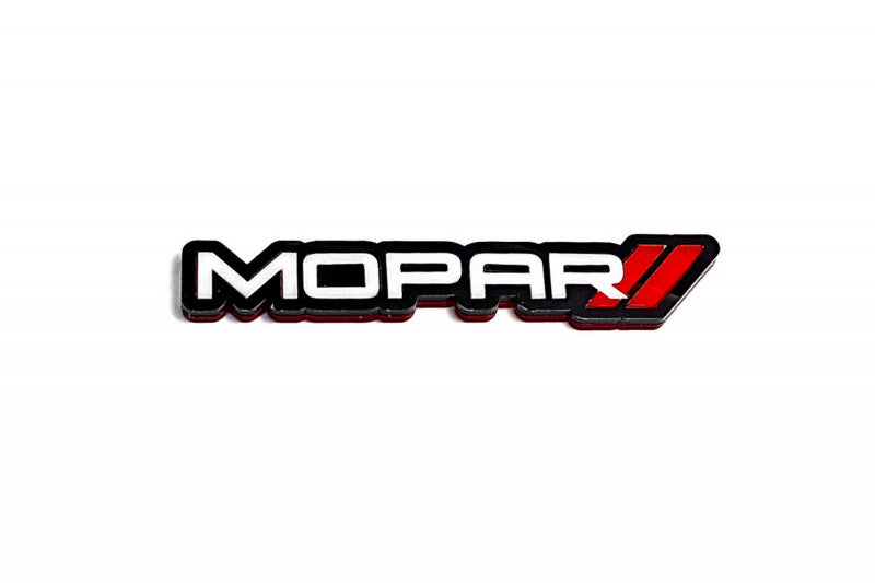 Dodge tailgate trunk rear emblem with Mopar + Dodge logo - decoinfabric