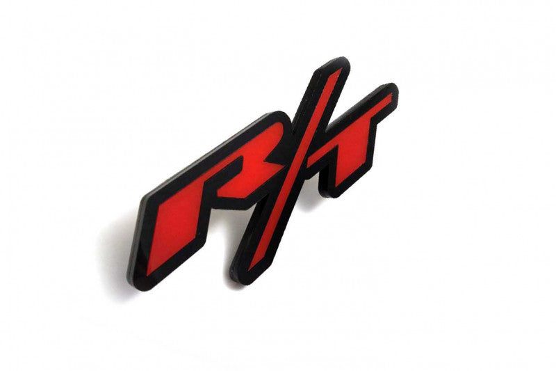 Dodge Challenger trunk rear emblem between tail lights with R/T logo Dodge emblems decoinfabric