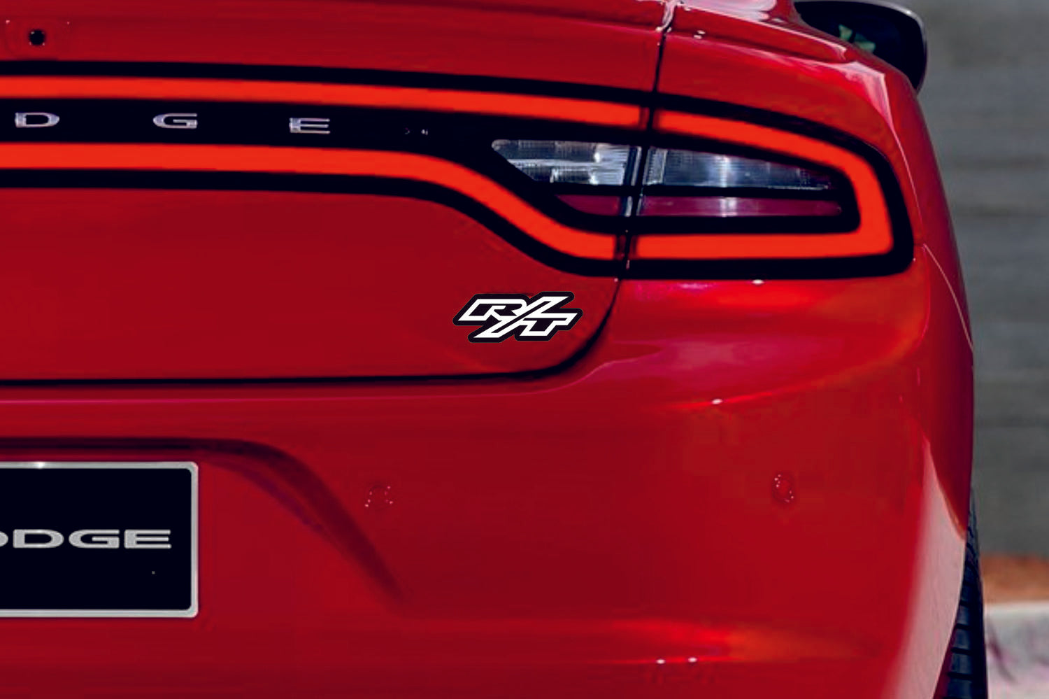 DODGE Kühlergrill-Emblem mit R/T-Logo