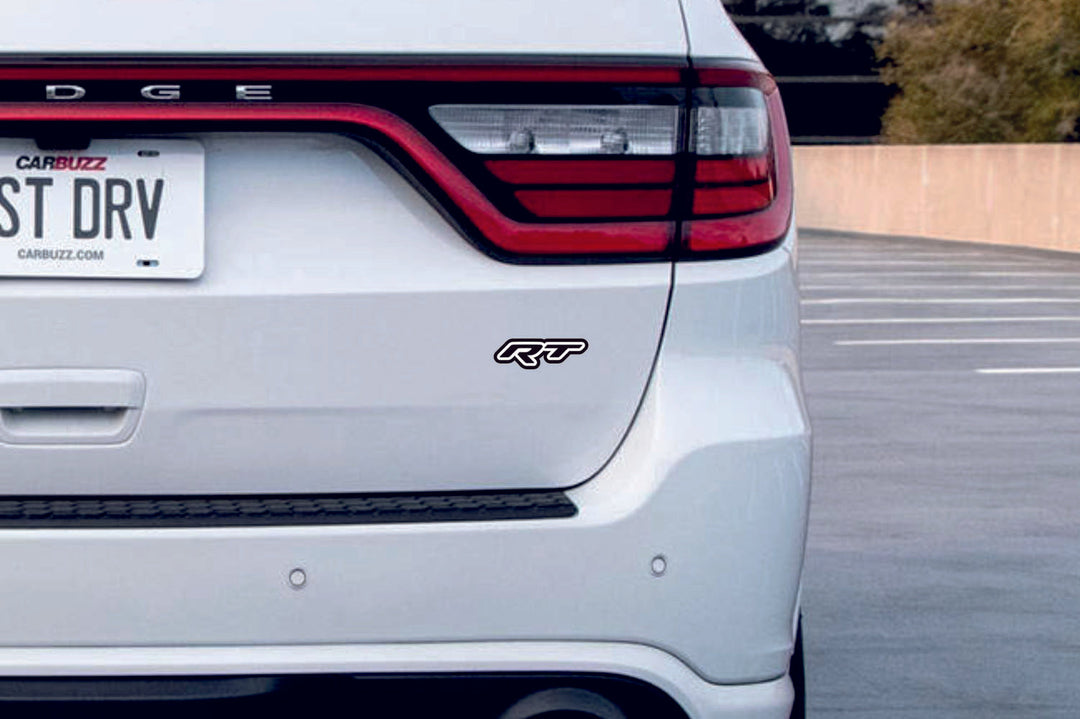 Dodge Emblem & Badges set with RT logo (Type 2) Dodge emblems decoinfabric