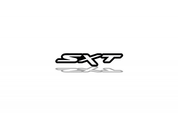 Dodge tailgate trunk rear emblem with SXT logo