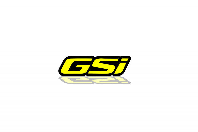 Vauxhall tailgate trunk rear emblem with GSi logo Vauxhall emblems decoinfabric