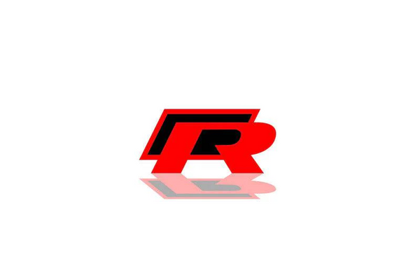 Volkswagen Radiator grille emblem with R-Line logo