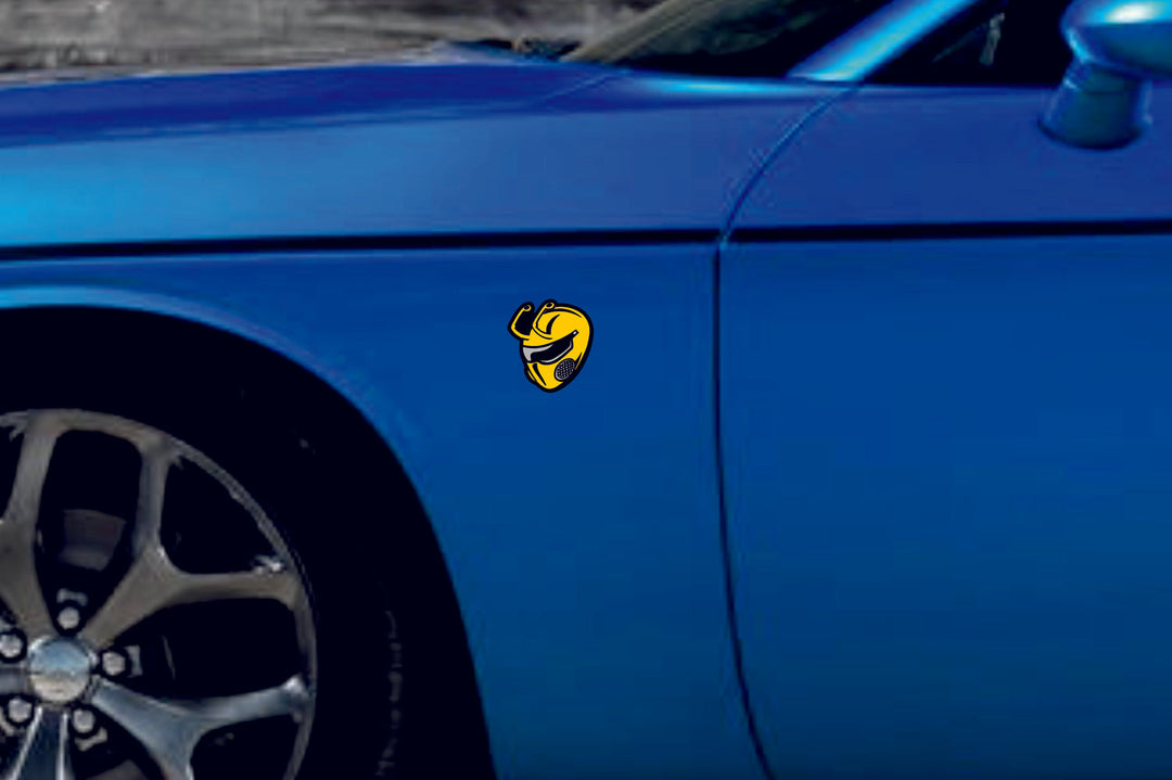 Dodge Emblem & Badges set with 1320 BEE logo Dodge emblems decoinfabric