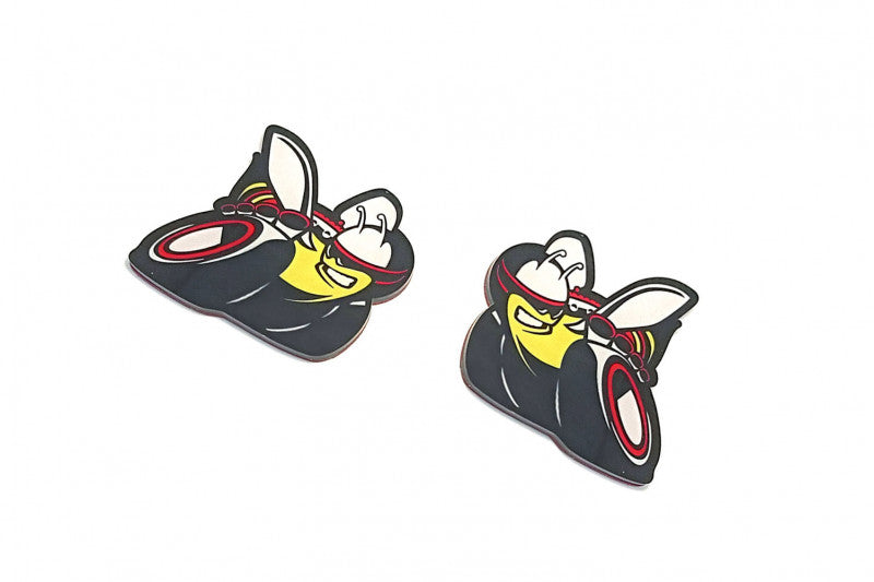DODGE emblem for fenders with Scat Pack logo (type 2) Dodge emblems decoinfabric