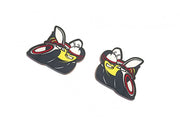 DODGE emblem for fenders with Scat Pack logo (type 2) Dodge emblems decoinfabric