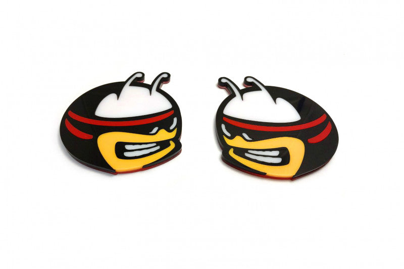 DODGE emblem for fenders with Scat Pack logo (type 3) Dodge emblems decoinfabric