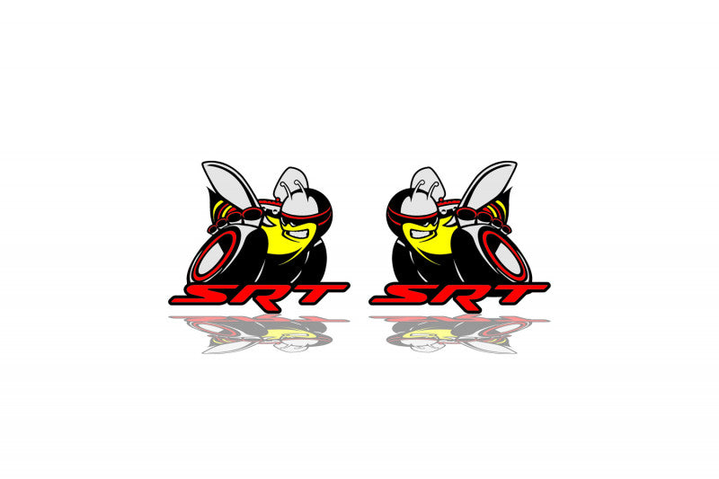 Dodge Emblem & Badges set with Scat Pack + SRT logo Dodge emblems decoinfabric