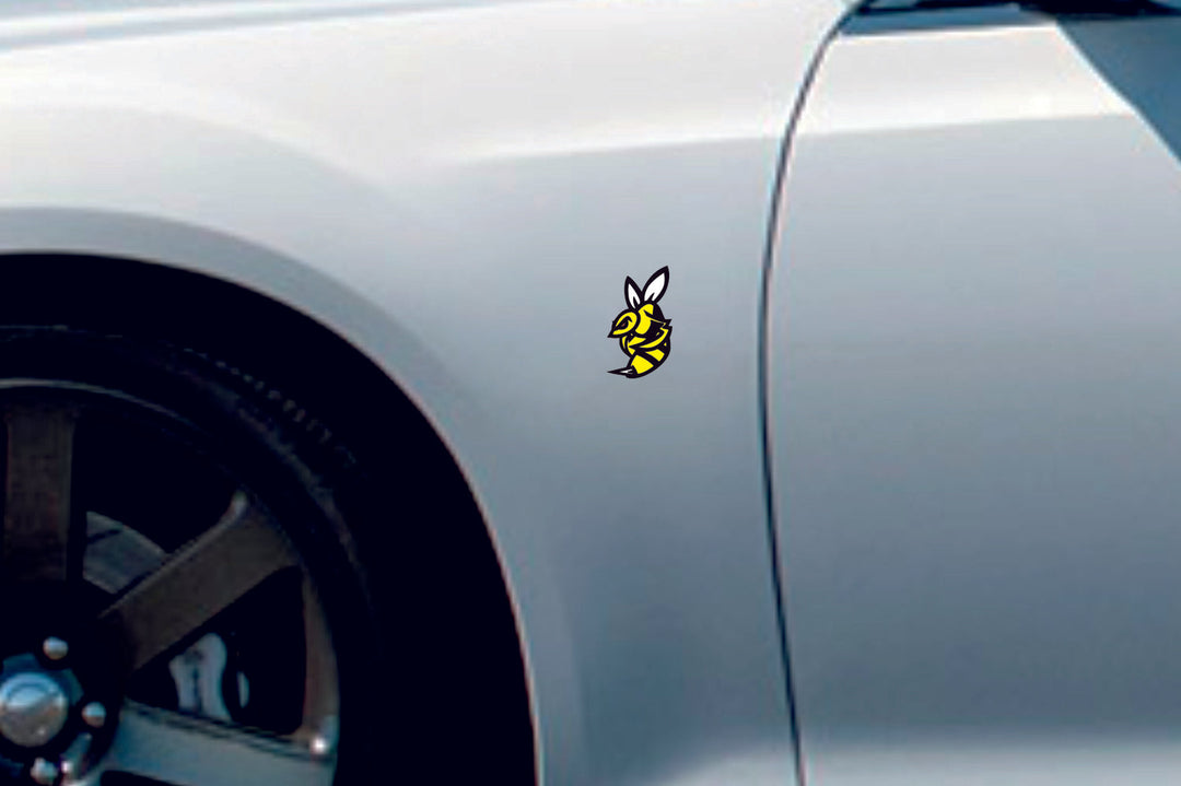 DODGE emblem for fenders with Strong Bee logo Dodge emblems decoinfabric