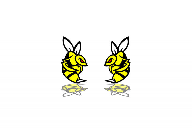 DODGE emblem for fenders with Strong Bee logo