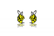 Dodge Emblem & Badges set with Strong Bee logo Dodge emblems decoinfabric