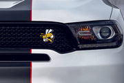 Dodge Emblem & Badge Set - Grille and Tailgate Strong Bee logo (Type 2) Dodge emblems decoinfabric