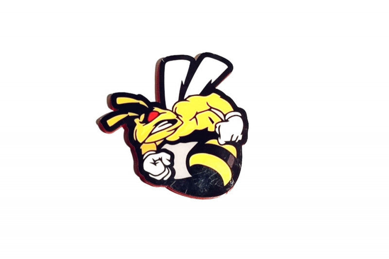 Dodge tailgate trunk rear emblem with Strong Bee logo (type 2) Dodge emblems decoinfabric