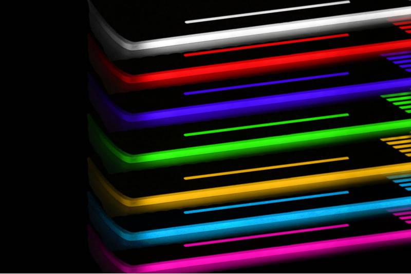 Volkswagen Passat B8 2015-2023 LED Door Sills With R-line Logo Volkswagen Led Door Sills opdesign