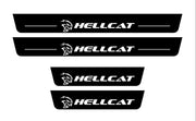 Dodge Charger 2011+ Door Sill Led Plate With HELLCAT Logo (type 2) Dodge Led Door Sills opdesign