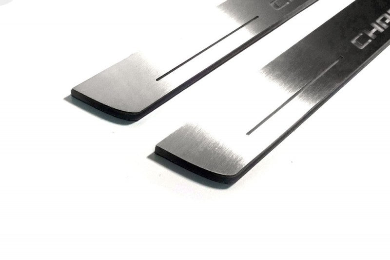 Dodge Charger 2011+ Door Sill Led Plate With Charger Logo (Type 3)
