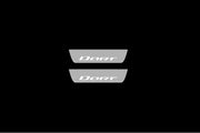 Dodge Dart 2013-2016 Auto Door Sill Plates With Logo Dart Dodge Led Door Sills opdesign