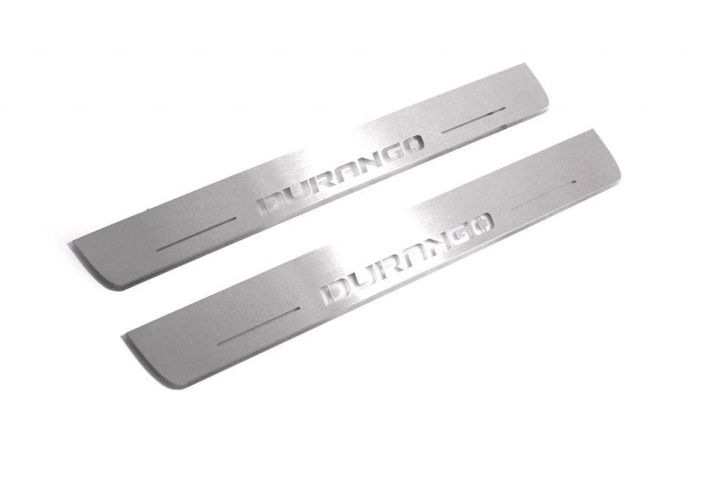 Dodge Durango III 2011+ LED Car Door Sill With Logo Durango Dodge Led Door Sills opdesign