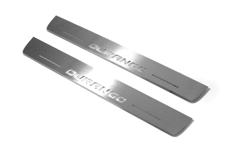 Dodge Durango III 2011+ LED Car Door Sill With Logo Durango Dodge Led Door Sills opdesign